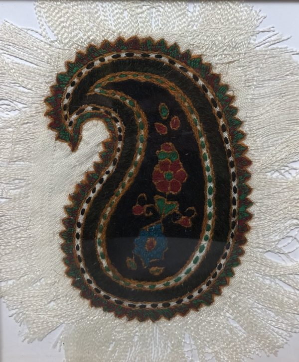 Persian suzani hand made "Paisley= Boteh jegheh"