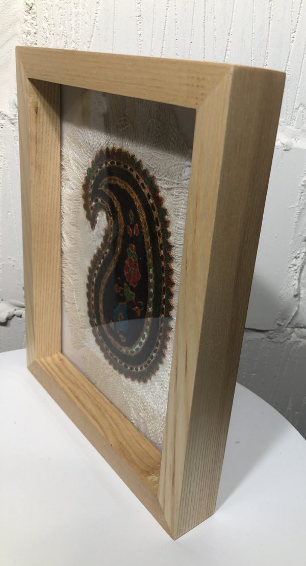Persian suzani hand made "Paisley= Boteh jegheh" - Image 3