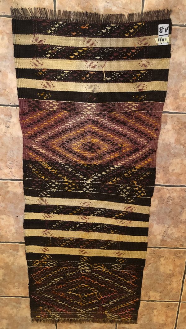 Persian Kilim handmade in Khoy as runner, both sides similar - Image 4
