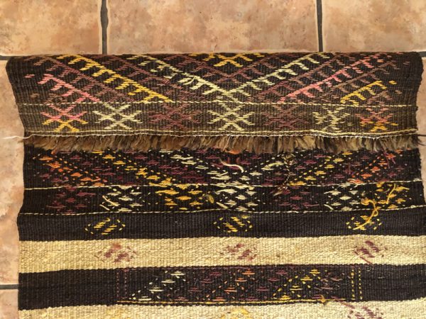 Persian Kilim handmade in Khoy as runner, both sides similar - Image 3