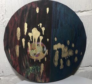 Original acrilic "Sunset" by Sarah S.W.