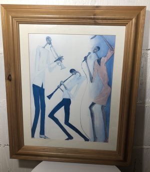 Modern painting "Party" (print)
