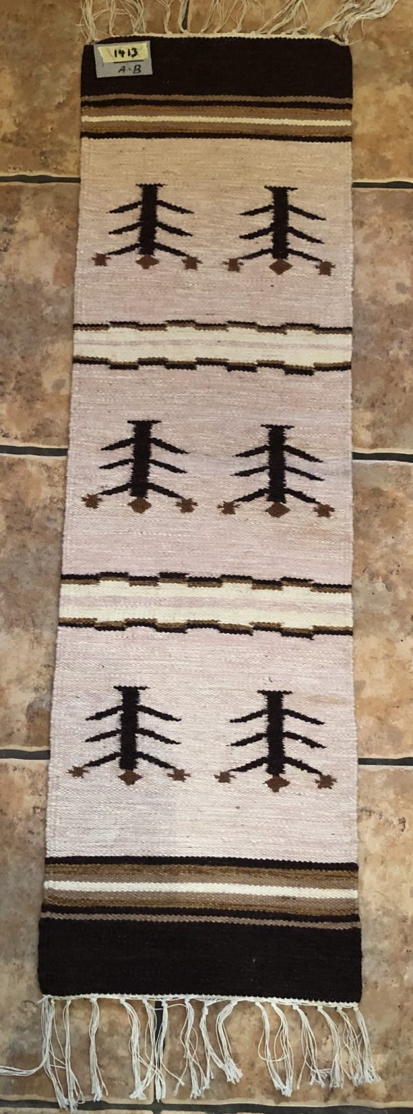 Kilim handmade as runner, both sides similar - Image 4