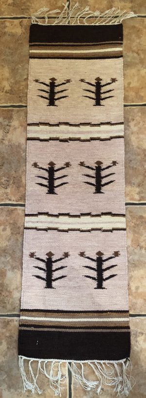 Kilim handmade as runner, both sides similar