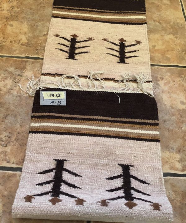 Kilim handmade as runner, both sides similar - Image 3