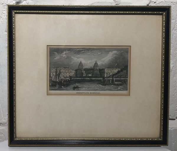 Old print Greenwich Hospital