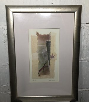 Oriental painting on tissue