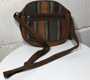Persian Kilim & nubuck bag