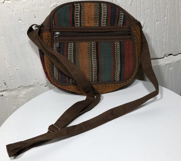 Persian Kilim & nubuck bag