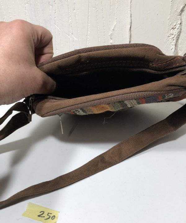 Persian Kilim & nubuck bag - Image 2