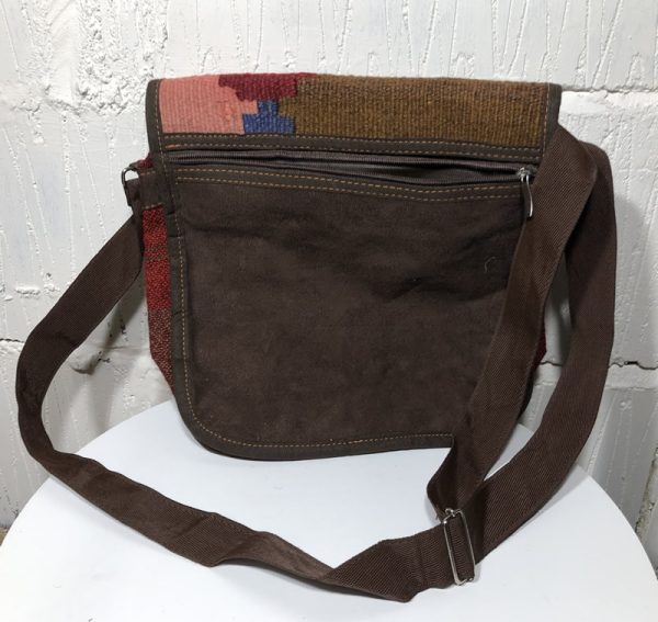 Persian Kilim & nubuck bag (medium size) - Image 8