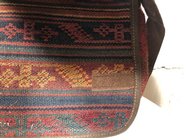 Persian Kilim & nubuck bag (medium size) - Image 6