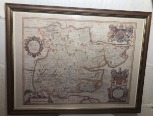Old map of Essex (print)