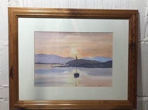 Original watercolour Do more by Joy B