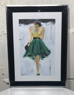 Original paste "Paris in the rain" by Sandra Pinderl