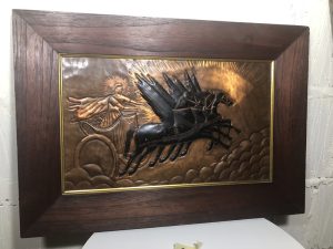Greek copper artwork