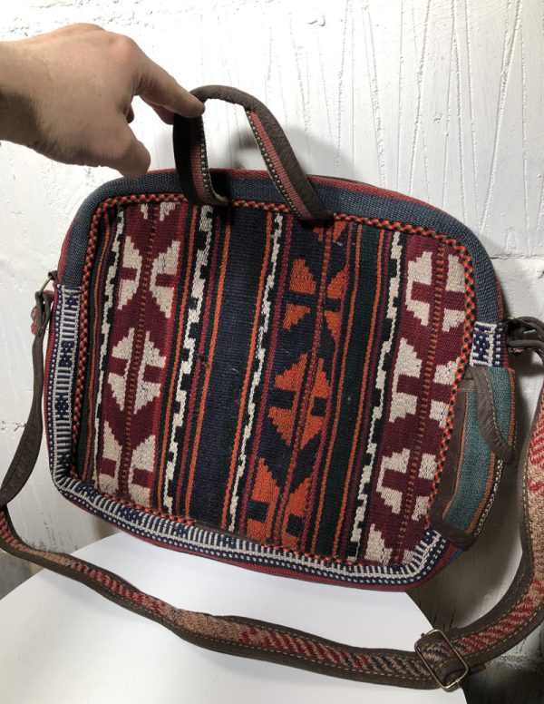 Persian Kilim two sides bag - Image 3