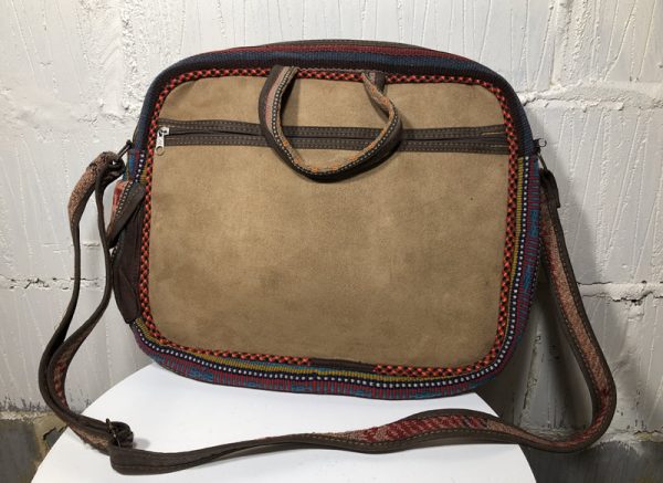Persian Kilim & Nubuck large bag - Image 8
