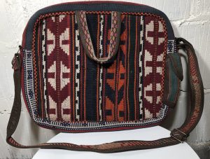 Persian Kilim & Nubuck large bag