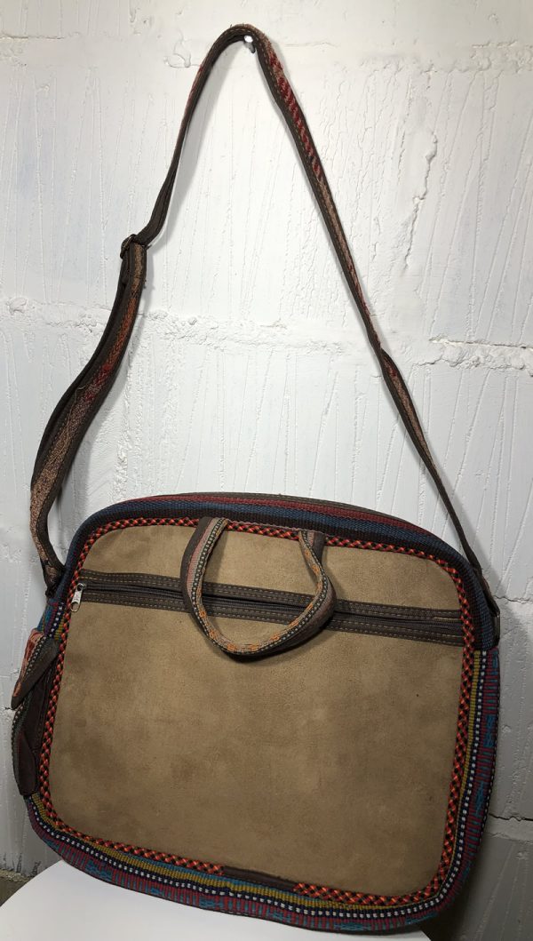 Persian Kilim & Nubuck large bag - Image 7